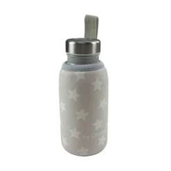 OLMITOS Termos Y Papilleros-Botella de acero inoxidable con funda 350 ml Grey