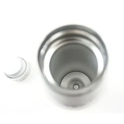 OLMITOS Termos Y Papilleros-Botella de acero inoxidable con funda 350 ml Grey