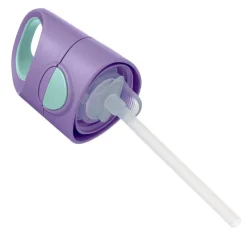 B.BOX Botellas Y Cantimploras-Botella Tritán con pajita 450 ml Lila