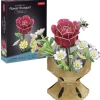 SELECCION DRIM Juegos De Construcción|Puzzles Y Construcciones-Bouquet Construcción 3D Flores Clavel