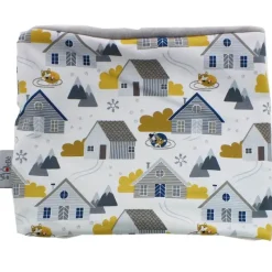 VADEBEBE Accesorios Y Complementos De Viaje|Accesorios Y Complementos Para El Paseo-Braga Cuello Polar Casitas