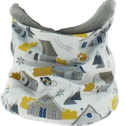 VADEBEBE Accesorios Y Complementos De Viaje|Accesorios Y Complementos Para El Paseo-Braga Cuello Polar Casitas