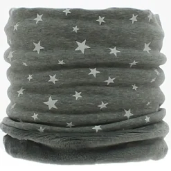 Braga Cuello Polar Gris Estrellas Blancas*VADEBEBE Clearance
