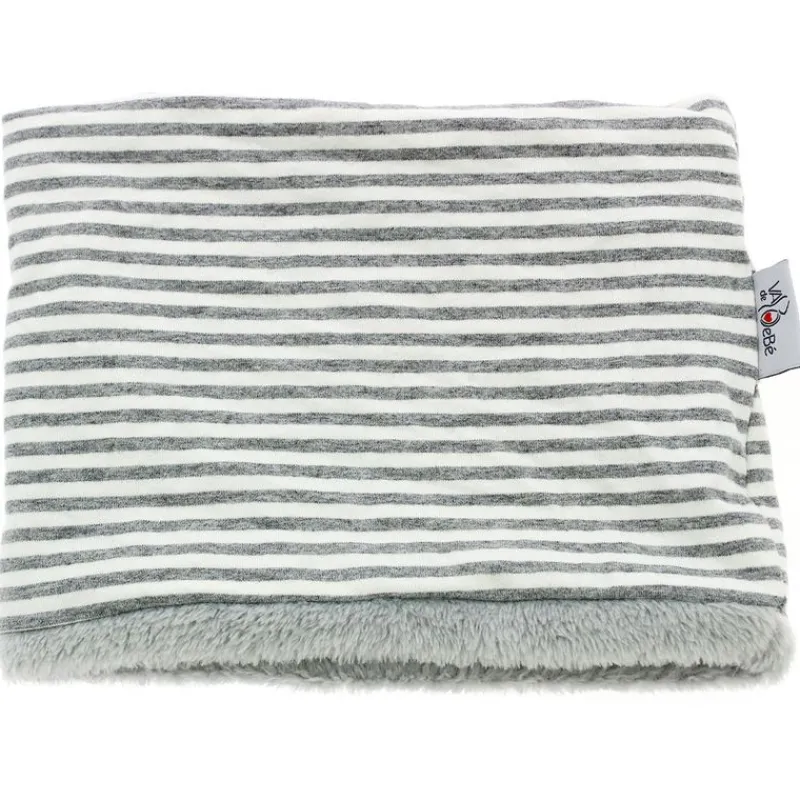 VADEBEBE Accesorios Y Complementos De Viaje|Accesorios Y Complementos Para El Paseo-Braga Cuello Polar Rayas