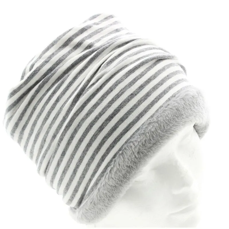 VADEBEBE Accesorios Y Complementos De Viaje|Accesorios Y Complementos Para El Paseo-Braga Cuello Polar Rayas