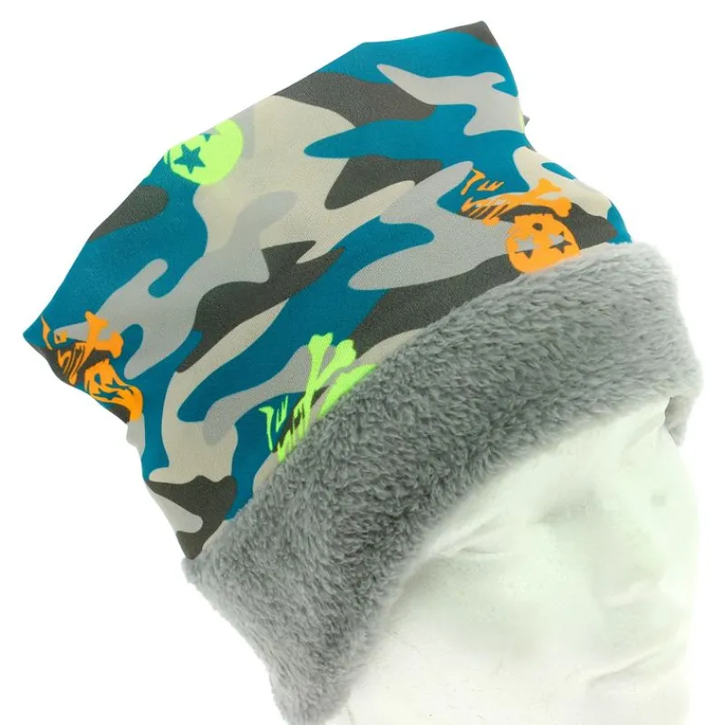 VADEBEBE Accesorios Y Complementos Para El Paseo-Braga de cuello polar Camuflaje