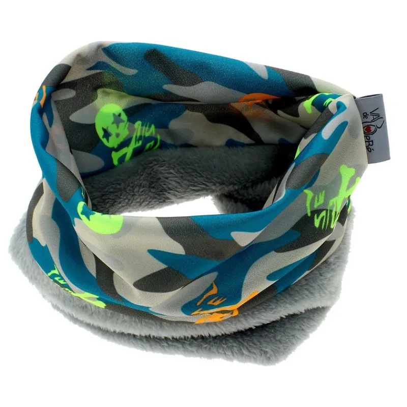 VADEBEBE Accesorios Y Complementos Para El Paseo-Braga de cuello polar Camuflaje