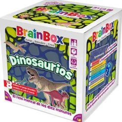 ASMODEE Juegos Y Juguetes Educativos|Amigos Y Familia-Brainbox Dinosaurios