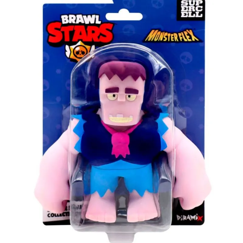 BIZAK Figuras Y Figuras De Acción-Brawl Stars Monsterflex Figura Individual Surtida