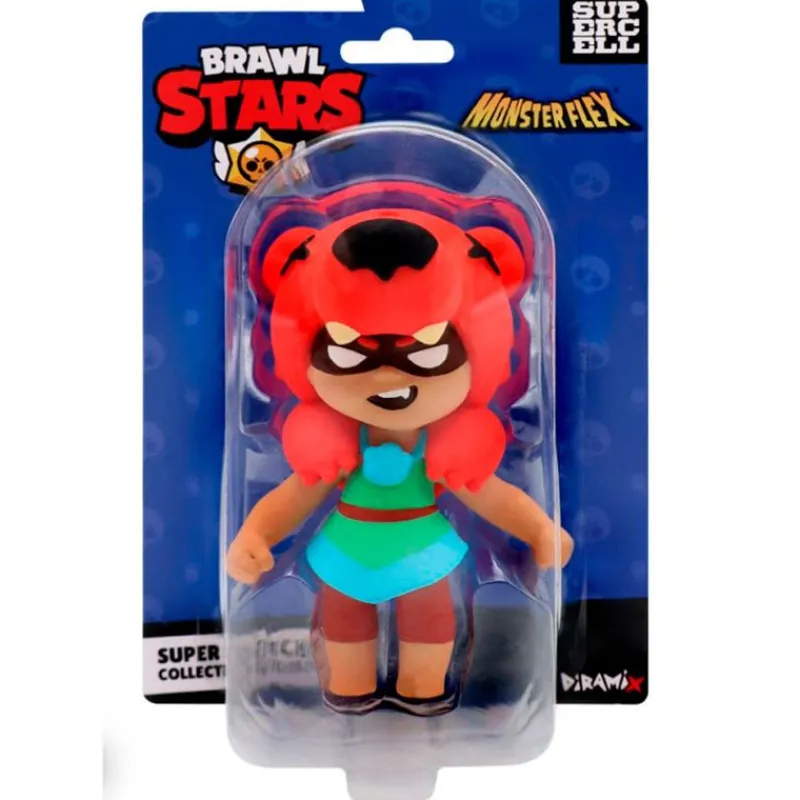 BIZAK Figuras Y Figuras De Acción-Brawl Stars Monsterflex Figura Individual Surtida