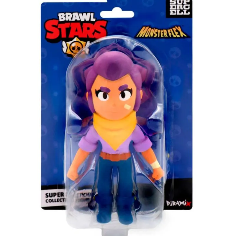 BIZAK Figuras Y Figuras De Acción-Brawl Stars Monsterflex Figura Individual Surtida