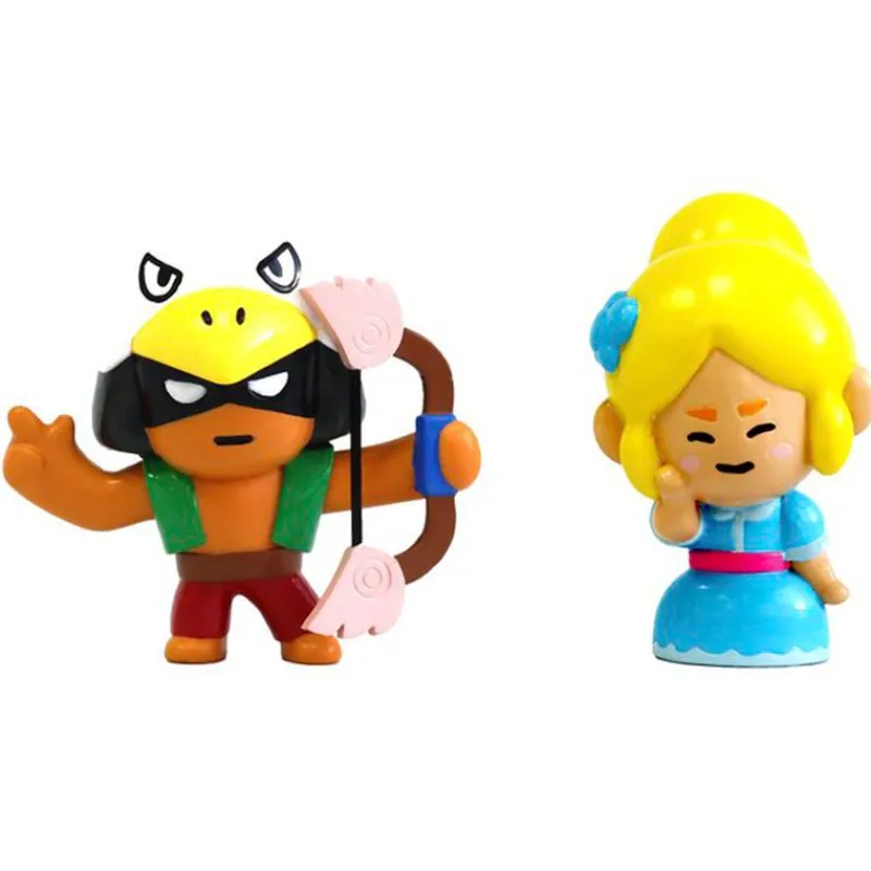 Brawl Stars Pack 2 Figuras Surtido*BIZAK Best