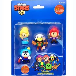 BIZAK Figuras Y Figuras De Acción-Brawl Stars Pack 5 Figuras Surtido