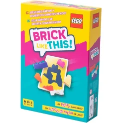 ASMODEE Amigos Y Familia-¡Brick Like This! El Juego Oficial de Lego
