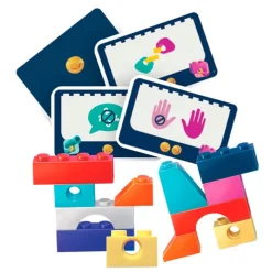 ASMODEE Amigos Y Familia-¡Brick Like This! El Juego Oficial de Lego