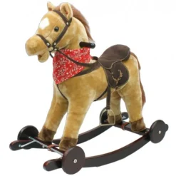 DRIM DISCOUNT Primera Infancia Y Preescolar-Caballo Marrón Balancín