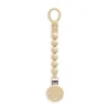 INTERBABY Chupetes Y Dentición-Cadena portachupete silicona Beige