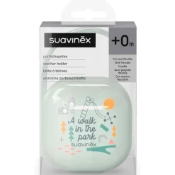 Cajita portachupetes Walk Verde*SUAVINEX Sale