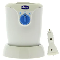 Calientabiberón Casa y Auto + Biberón Regalo*CHICCO Hot