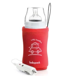 BABYAUTO Calientabiberones-Calientabiberones de Viaje Rojo