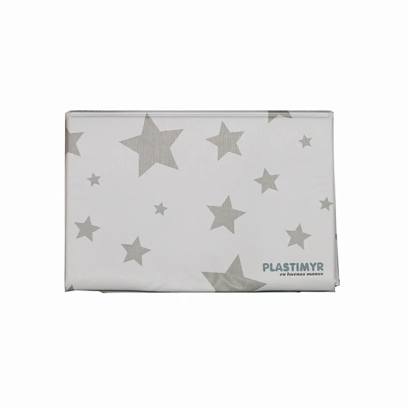 Cambiador Portatil Estrella Gris*PLASTIMYR New