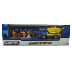 DRIM DISCOUNT Figuras Y Figuras De Acción-Camión Amarillo De Construcción