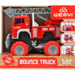 DRIM DISCOUNT Vehículos, Trenes Y Parkings-Camión de Bomberos Bounce Escala 1:20