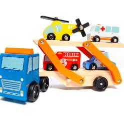 MOLTO Vehículos, Trenes Y Parkings|Primera Infancia Y Preescolar-Camión de Emergencia con Vehículos