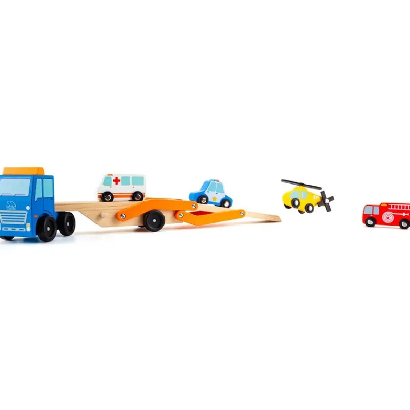 MOLTO Vehículos, Trenes Y Parkings|Primera Infancia Y Preescolar-Camión de Emergencia con Vehículos