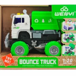 DRIM DISCOUNT Vehículos, Trenes Y Parkings-Camión de la Basura Bounce Escala 1:20
