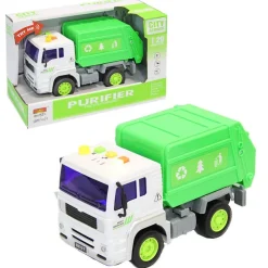 Camión de Reciclaje Escala 1:20 Luz y Sonido*DRIM DISCOUNT