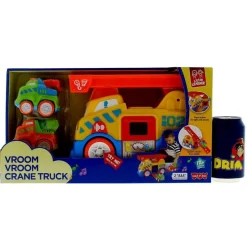 DRIM DISCOUNT Vehículos, Trenes Y Parkings-Camión Grúa Infantil