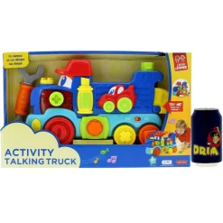 DRIM DISCOUNT Vehículos, Trenes Y Parkings-Camión Infantil Interactivo
