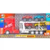DRIM DISCOUNT Vehículos, Trenes Y Parkings-Camión Transportador con Vehículos 1:30