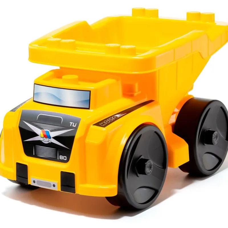 MOLTO Vehículos, Trenes Y Parkings-Camión Volquete Blocks