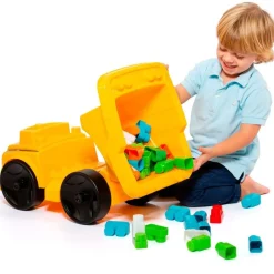 MOLTO Vehículos, Trenes Y Parkings-Camión Volquete Blocks