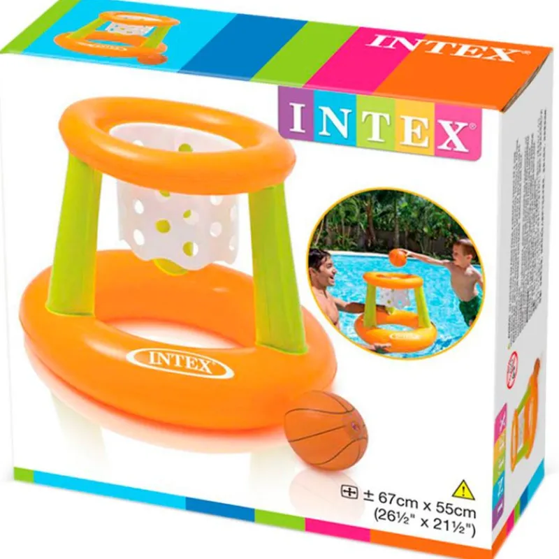 INTEX Aire Libre-Canasta Hinchable 67x55 cm