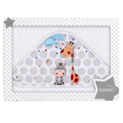 Capa Baño Jirafa Blanco*INTERBABY New