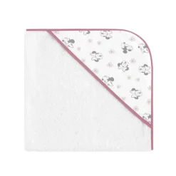DISNEY Capas De Baño Para Bebés-Capa Baño Minnie Rosa