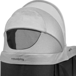 CASUALPLAY Capazos Y Portabebés-Capazo Tour Twin Max Grey