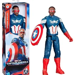 HASBRO Marvel|Figuras Y Figuras De Acción-Capitán América Brave New World Figura