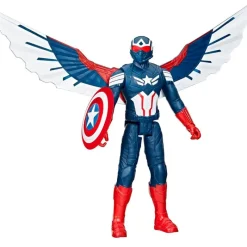 HASBRO Marvel|Figuras Y Figuras De Acción-Capitán América Brave New World Figura Deluxe