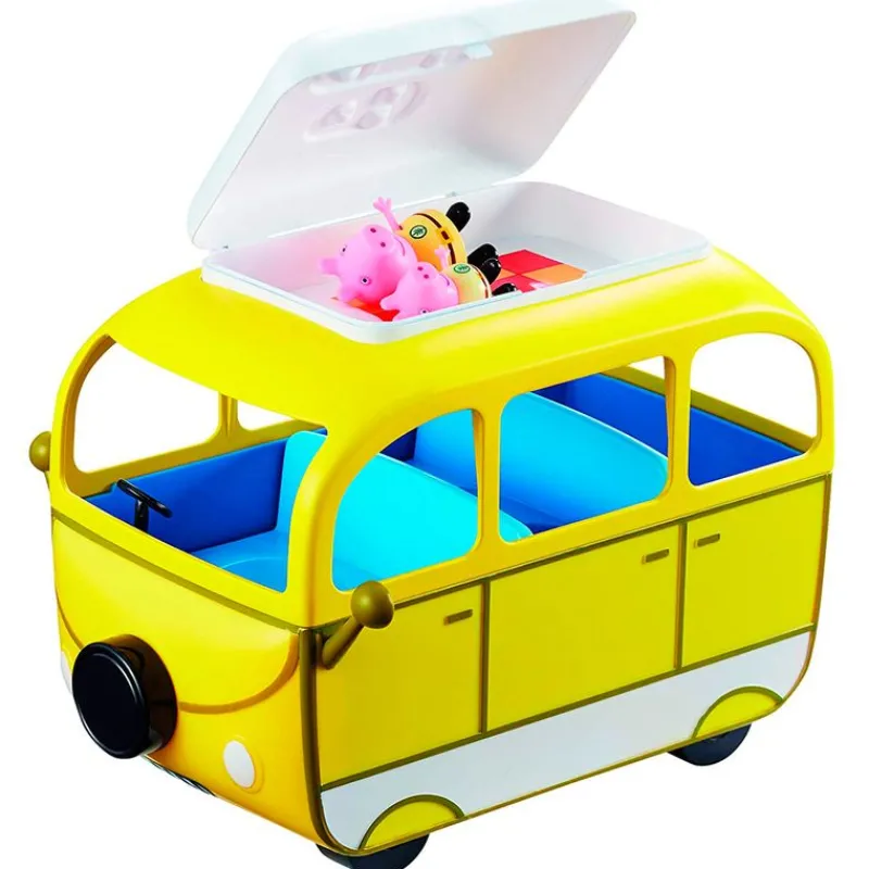 BANDAI Figuras Y Figuras De Acción-Caravana Peppa Pig