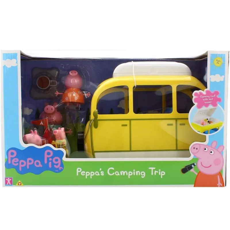 BANDAI Figuras Y Figuras De Acción-Caravana Peppa Pig