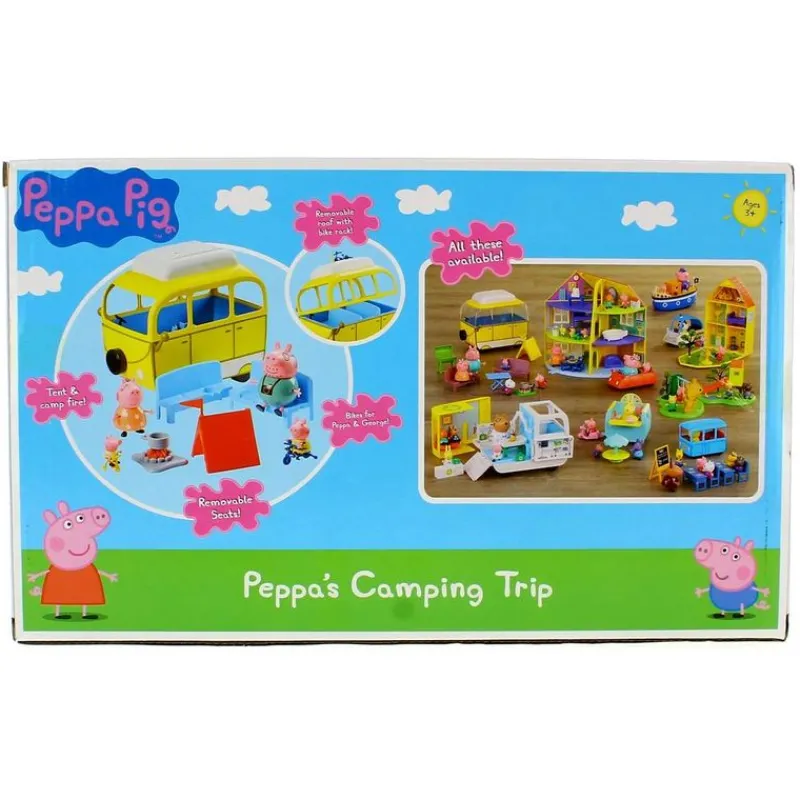 BANDAI Figuras Y Figuras De Acción-Caravana Peppa Pig