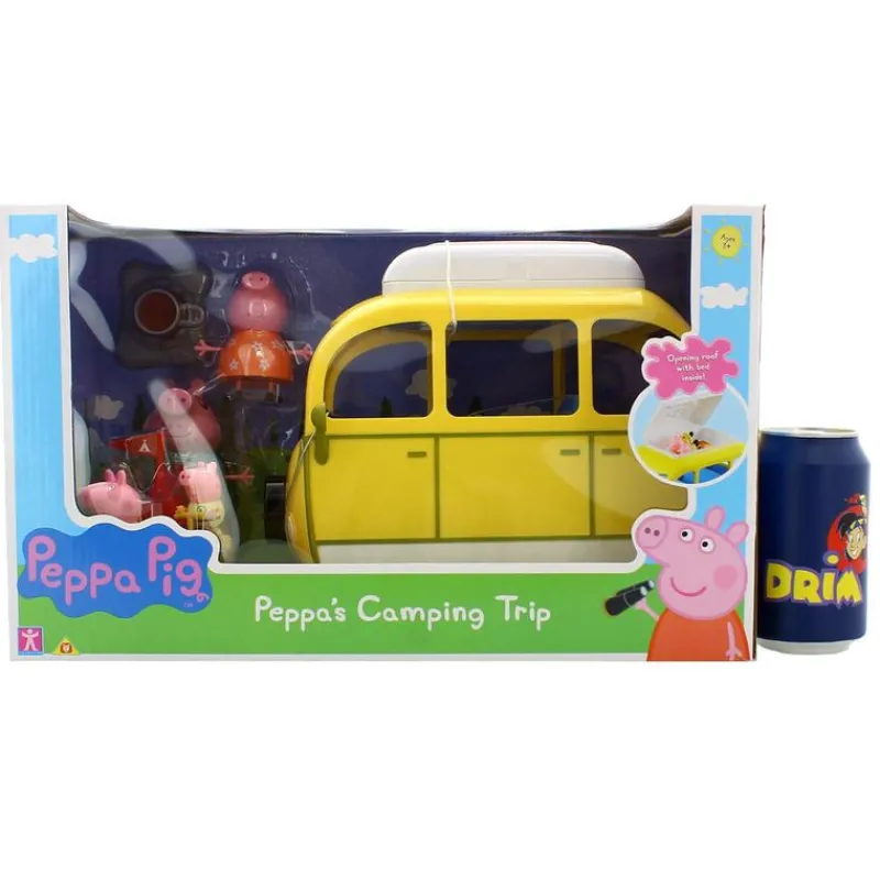 BANDAI Figuras Y Figuras De Acción-Caravana Peppa Pig