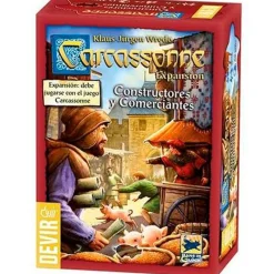 Carcassone: Expansión Constructores y Comerciantes*DEVIR Clearance