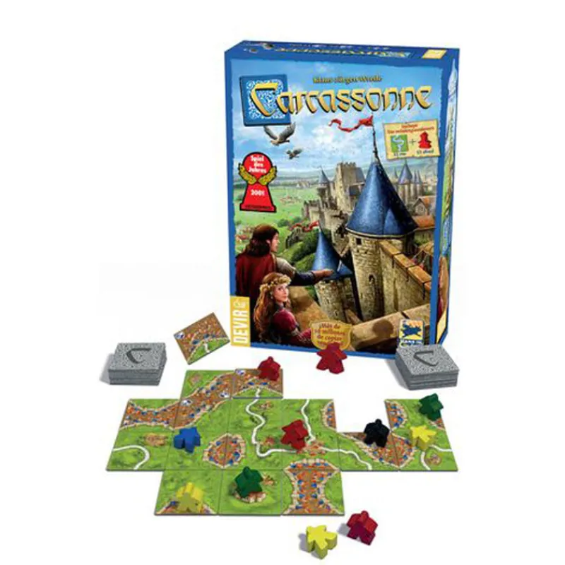 DEVIR Juegos Para Expertos-Carcassonne Juego de Mesa
