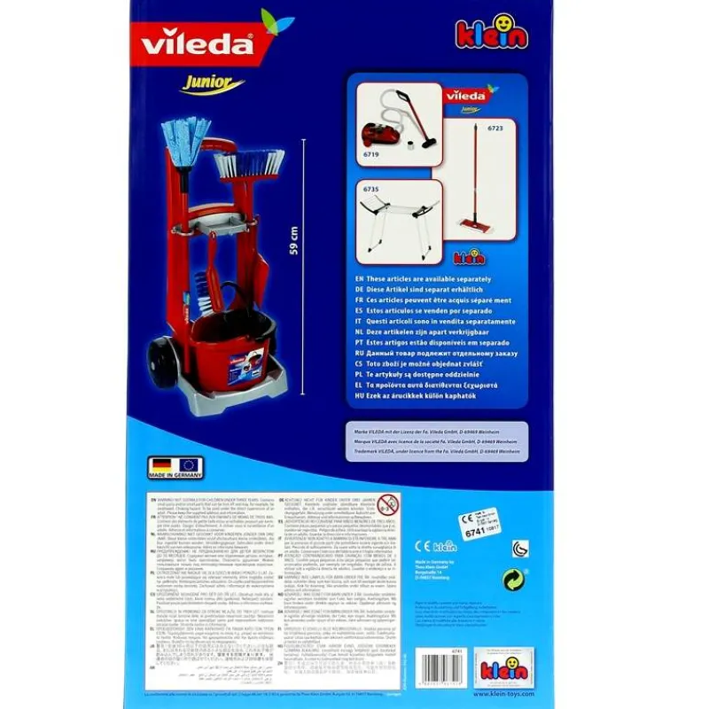 THEO KLEIN Juegos Y Juguetes De Imitación-Carrito de Limpieza Vileda Infantil