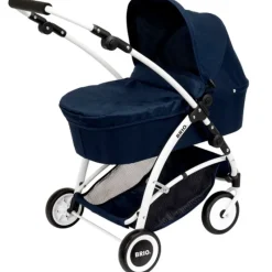 SELECCION DRIM Juegos Y Juguetes De Imitación-Carrito Muñecas Bebé Brio Navy Blue